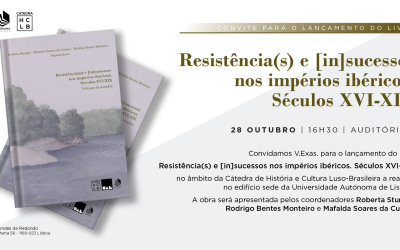 Volume de Estudos Resistência(s) e [in]sucessos nos impérios ibéricos, Séculos XVI-XIX